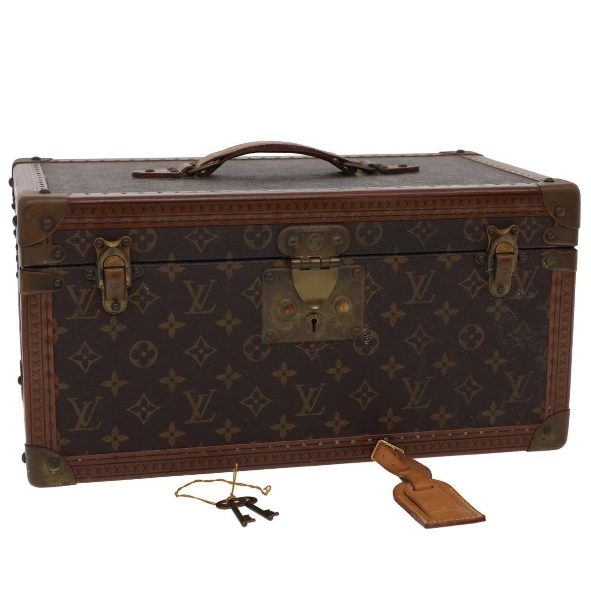 LOUIS VUITTON Monogram Boite Buteil Hand Bag Vanity Vintage M21822 - 1