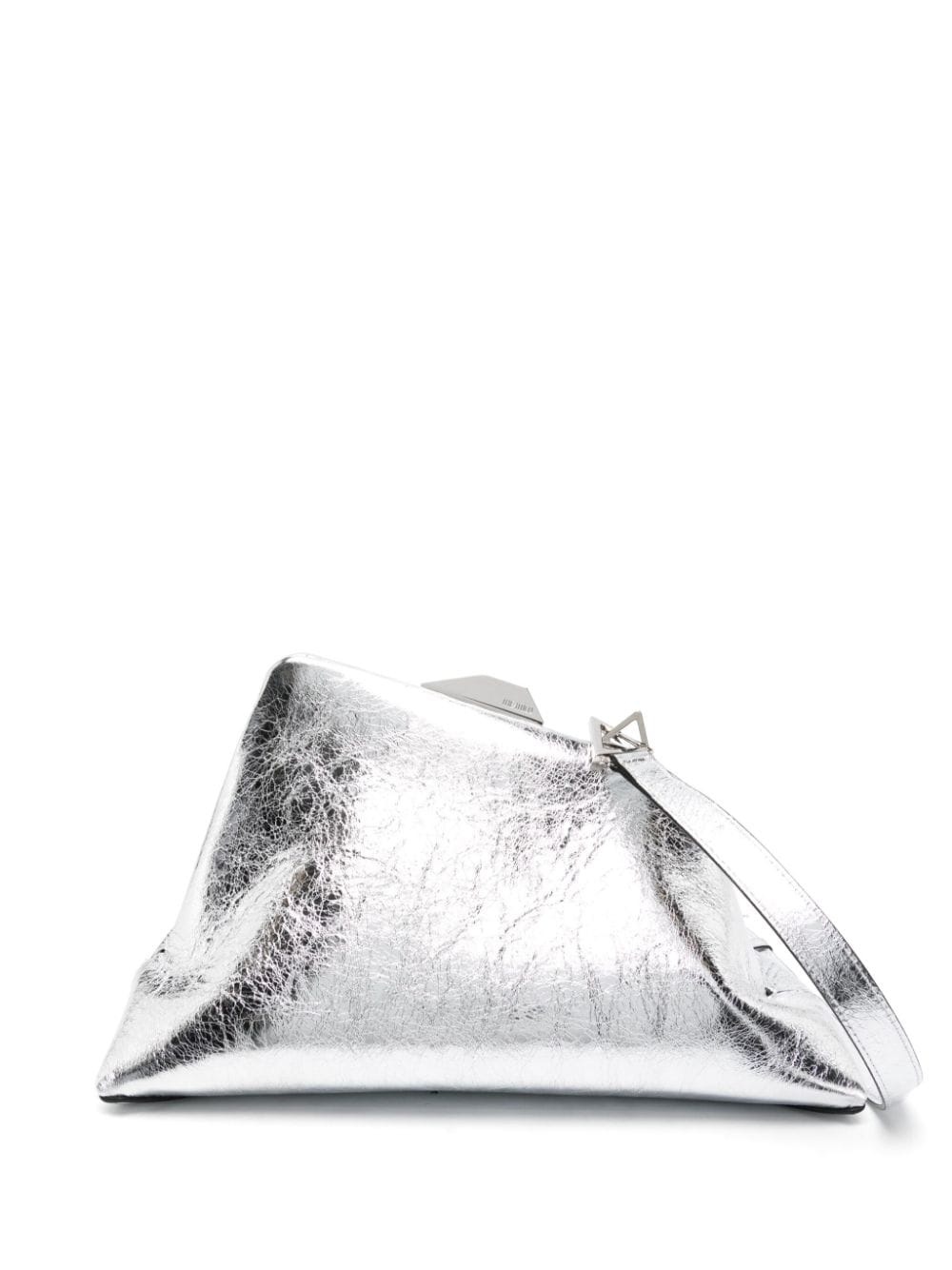 Day Off metallic leather clutch bag - 1