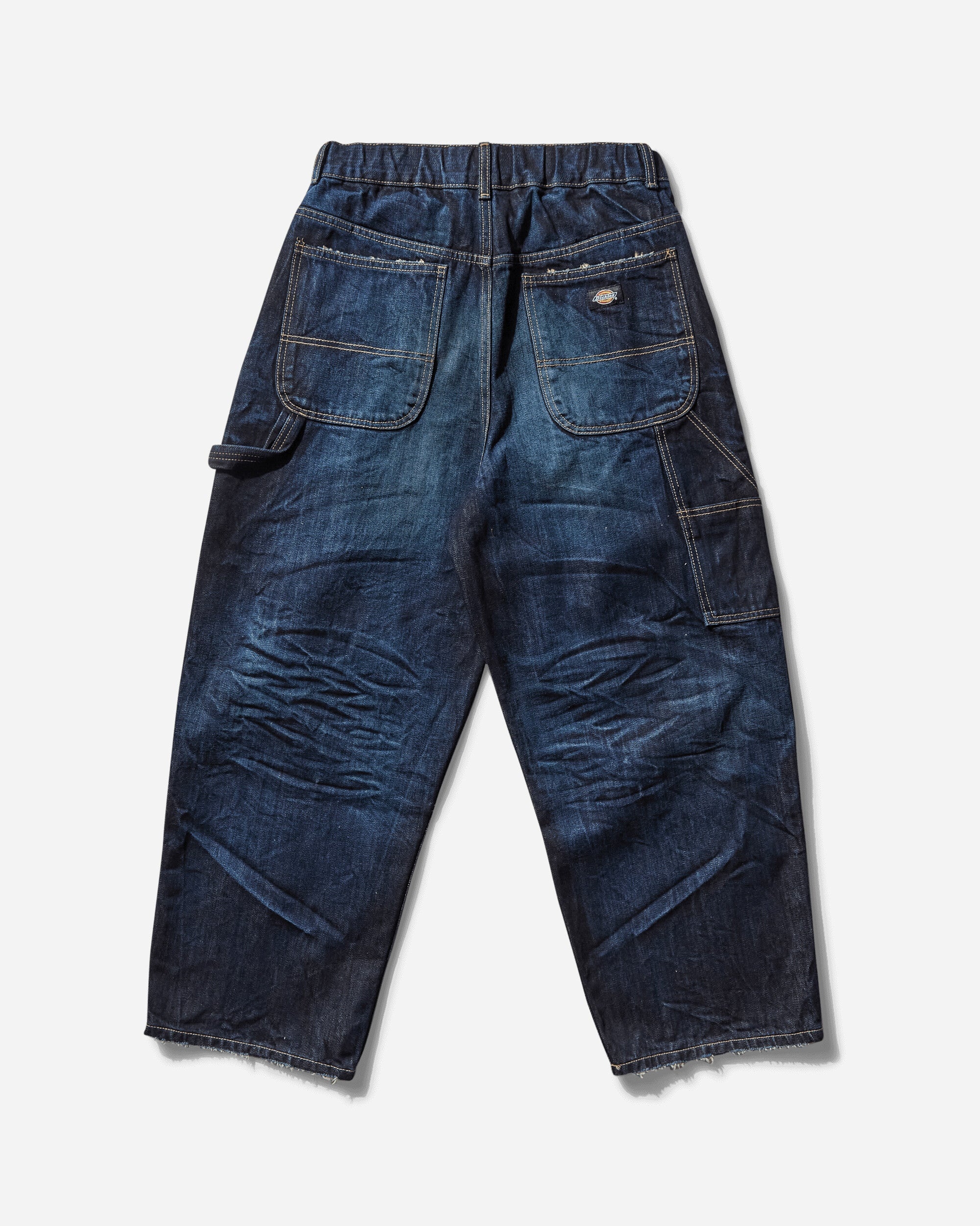 Men's Dickies Double Knee Denim Pants Blue - 2