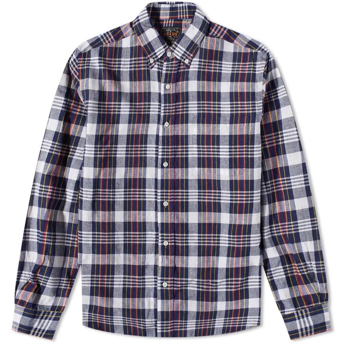 Beams Plus BD Indian Madras Check Shirt - 1