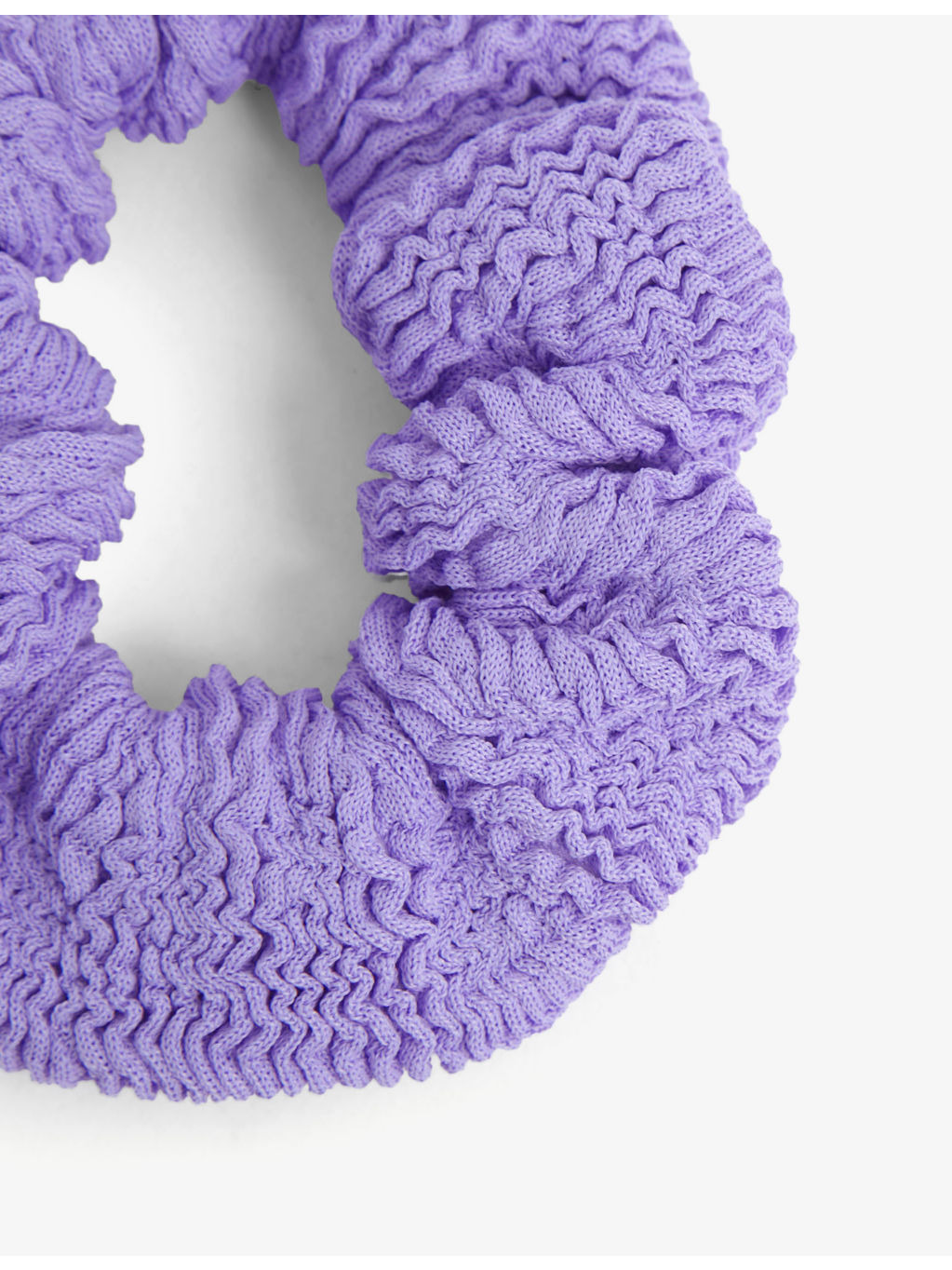 Crinkled nylon scrunchie - 2