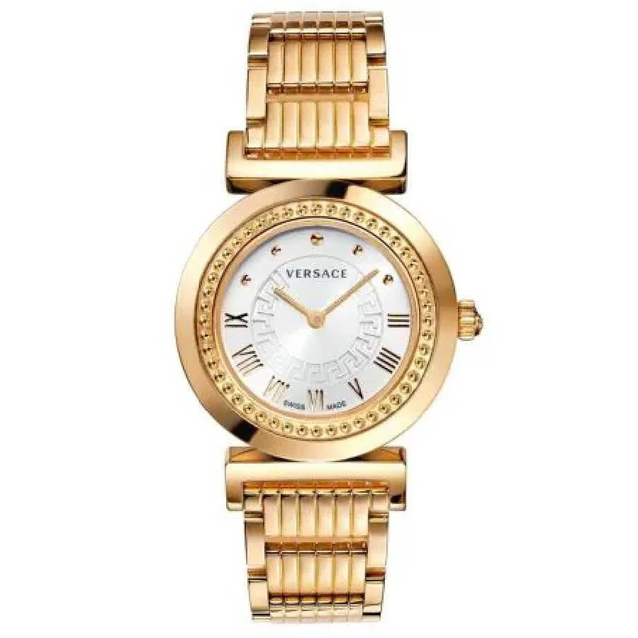 Versace Vanity Quartz Silver Dial Ladies Watch P5Q80D001S080 - 1