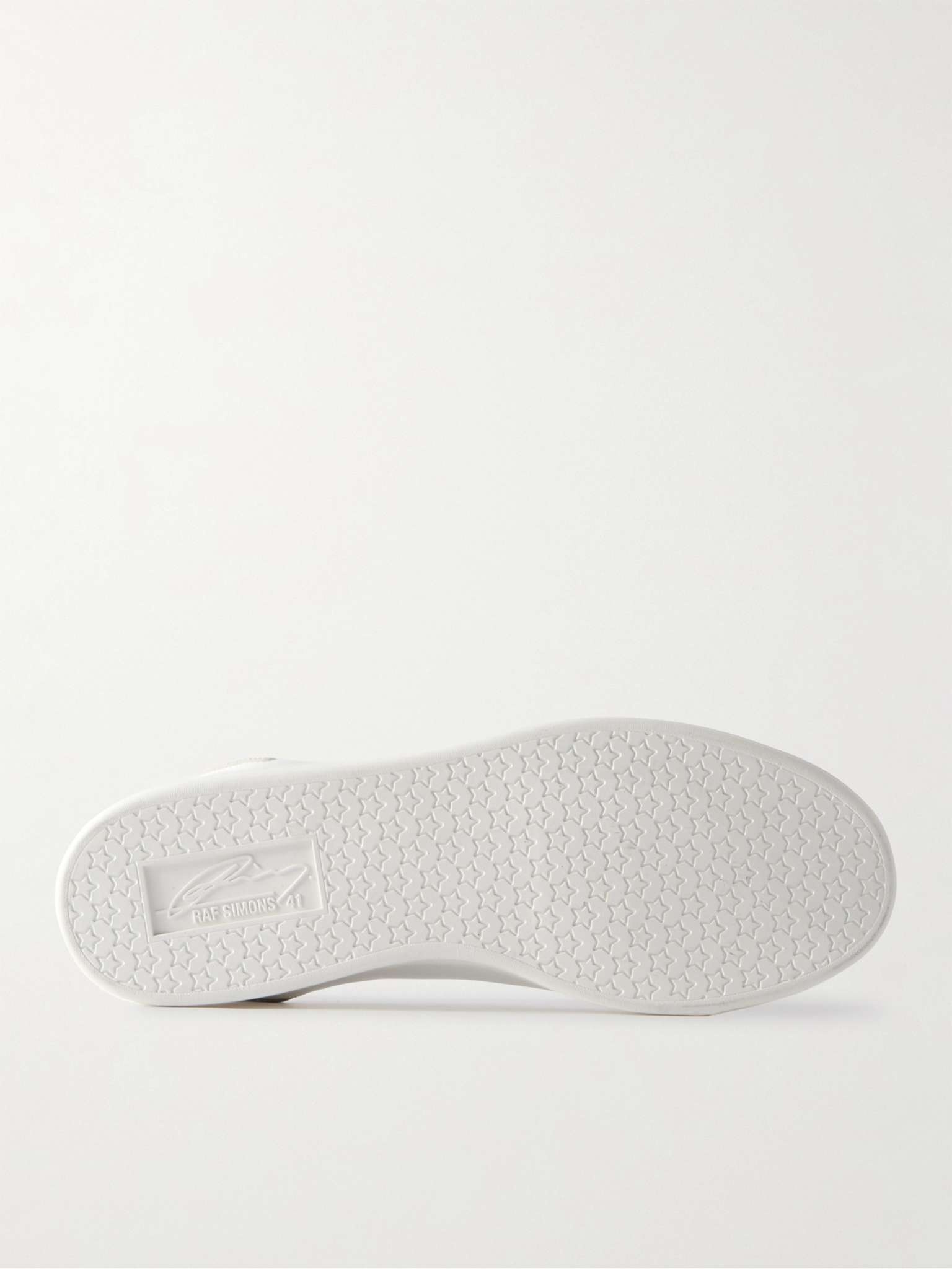 Orion Suede-Trimmed Leather Senakers - 7