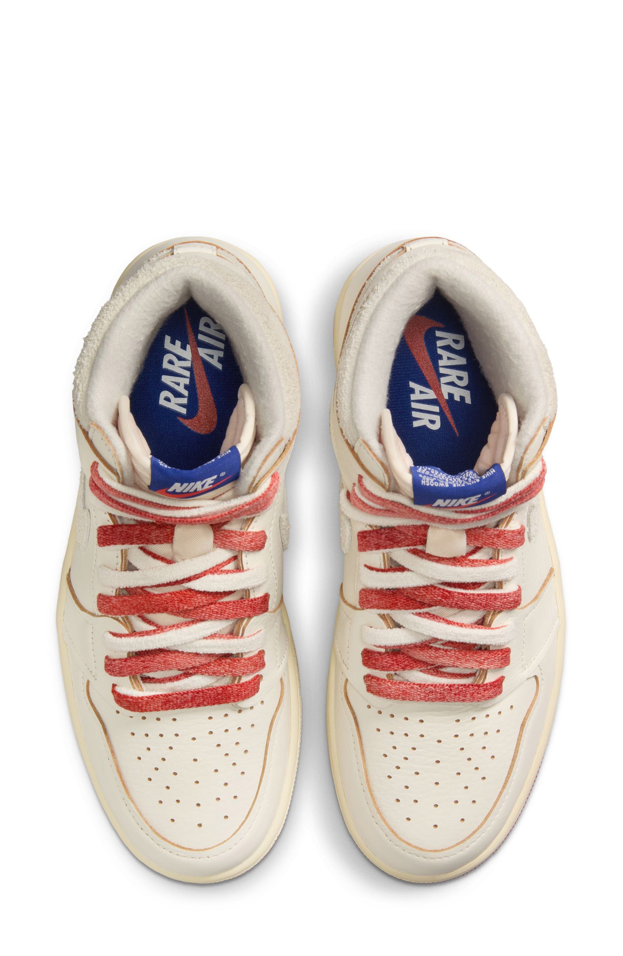 Air Jordan 1 High OG 'Cinnabar' Basketball Sneaker in Sail/Cinnabar/Light Bone at Nordstrom - 4