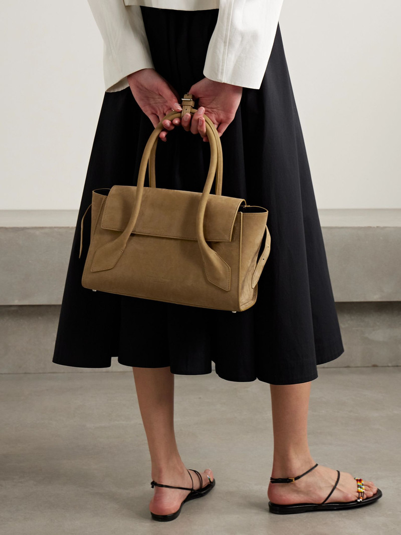 Proenza Schouler Tate small nubuck shoulder bag Tan outlook