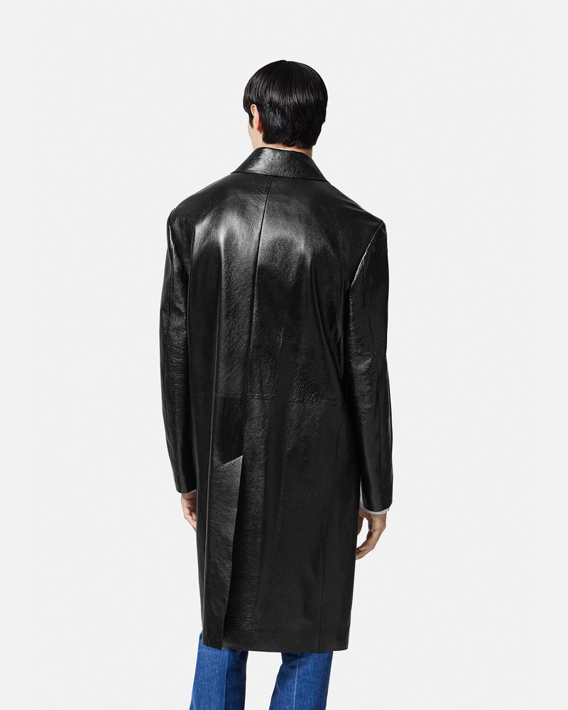 Long Leather Coat 4