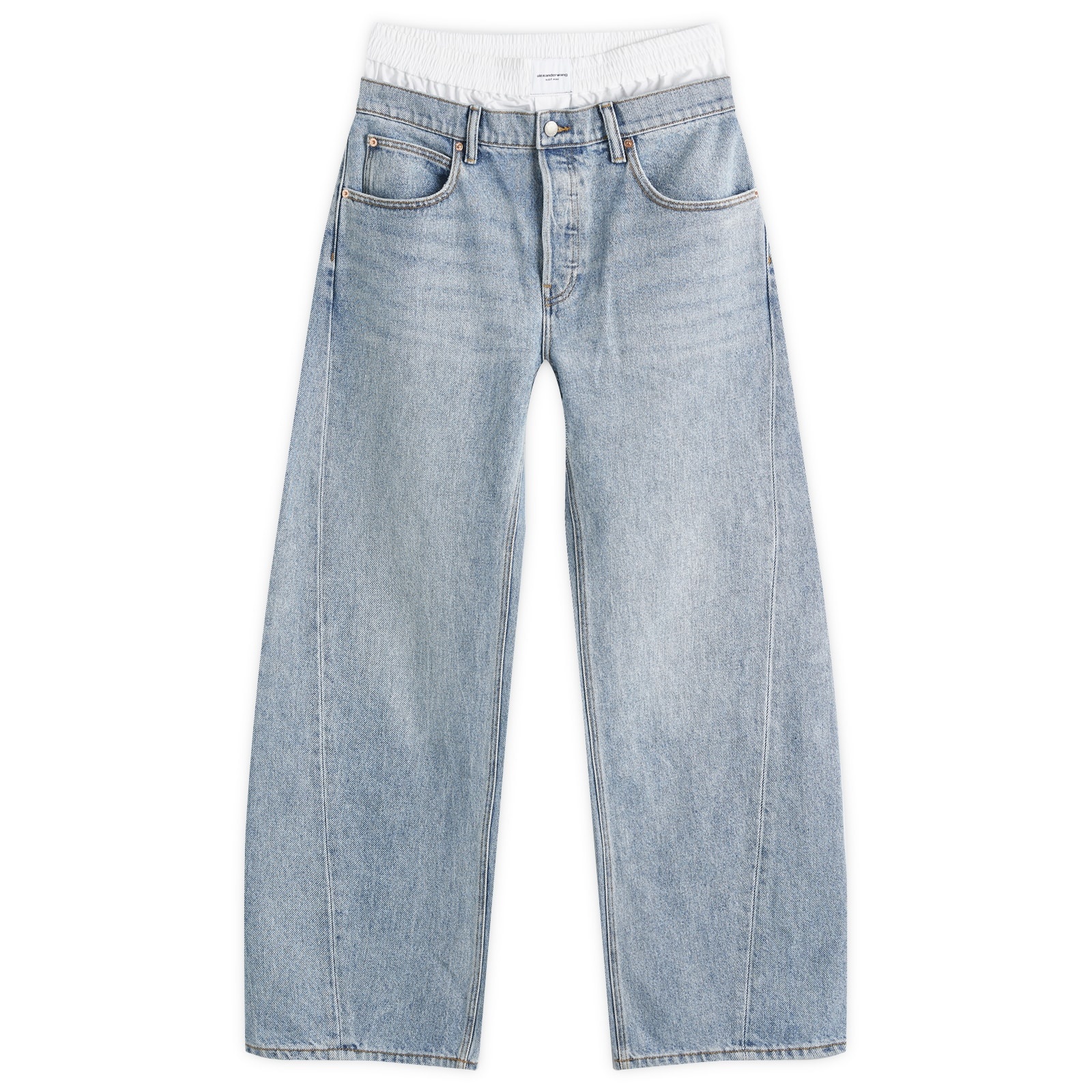 Alexander Wang Balloon Jeans with Boxers - 1