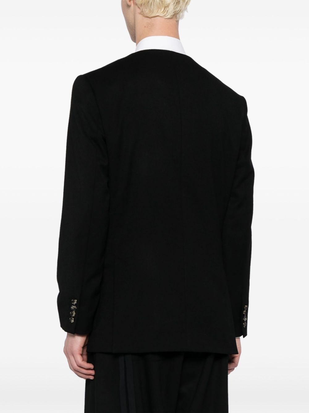 Erza asymmetric-edge blazer - 4
