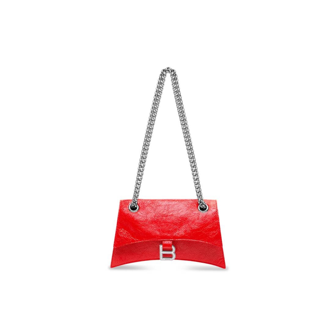 Women's Crush Small Chain Bag  in Red - 1