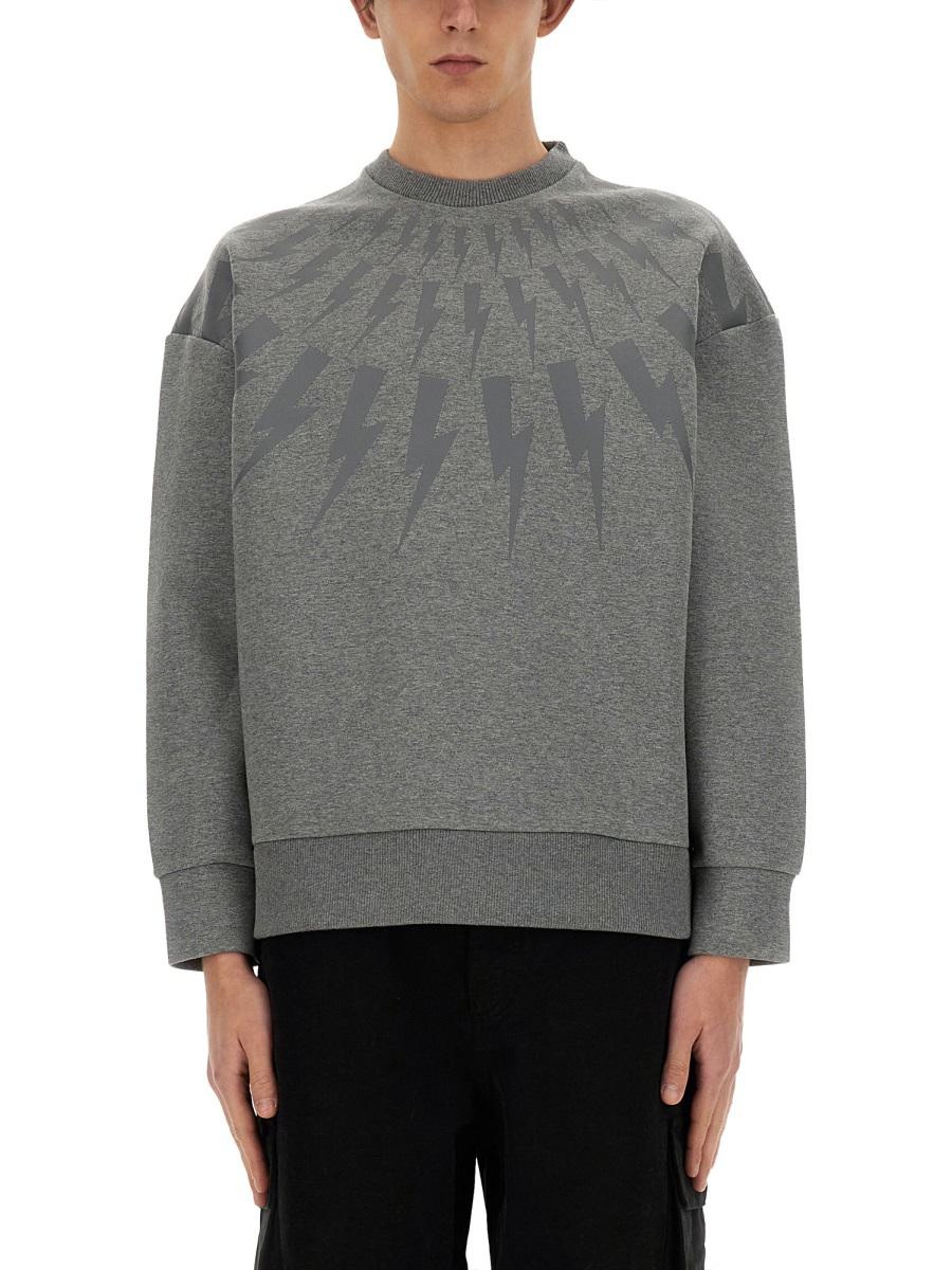 NEIL BARRETT "THUNDERBOLT" SWEATSHIRT - 1