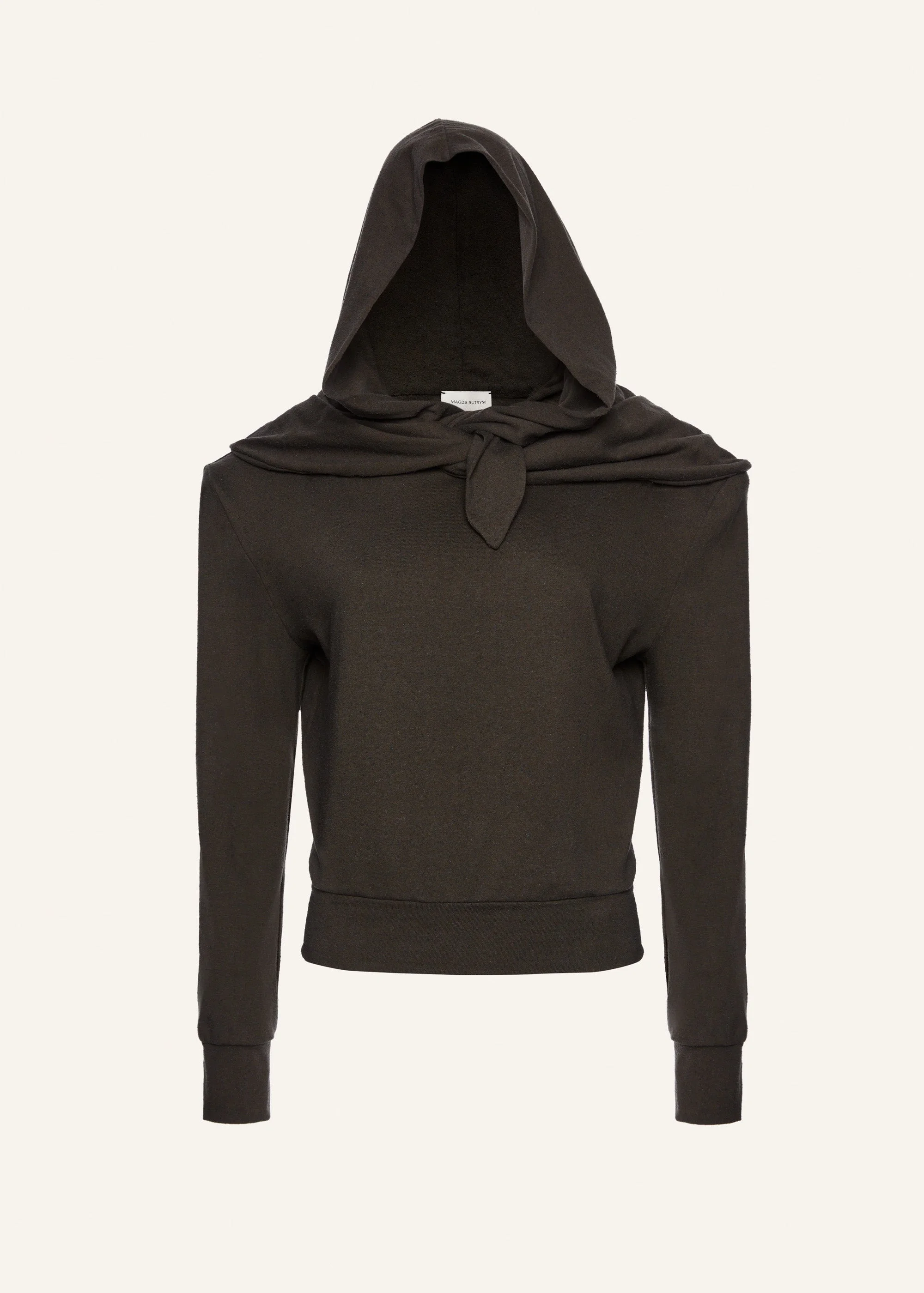 Hooded sweatshirt in dark grey - 1