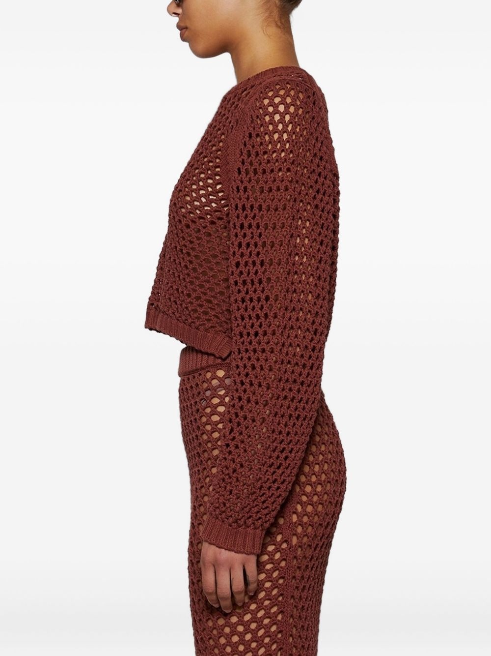 Highgate open-knit sweater - 4