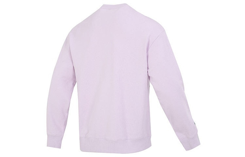 PUMA PUMA Team Badge Crew Sweater 'Purple' 677379-17 outlook