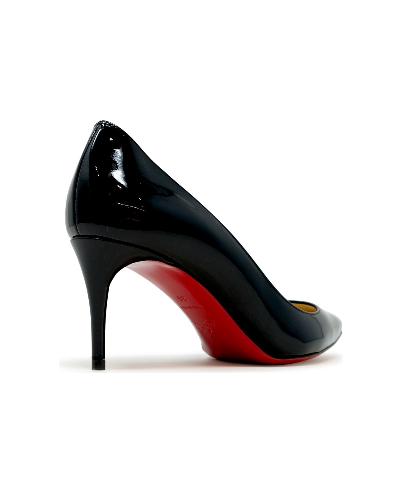 Christian Louboutin Black Patent Kate 70 Pumps - 3