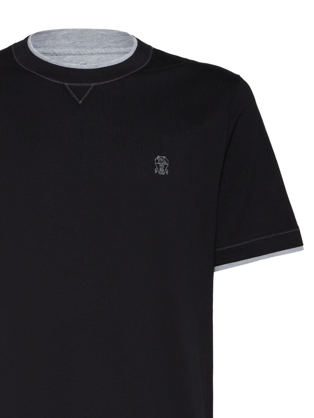 Logo cotton t-shirt - 7