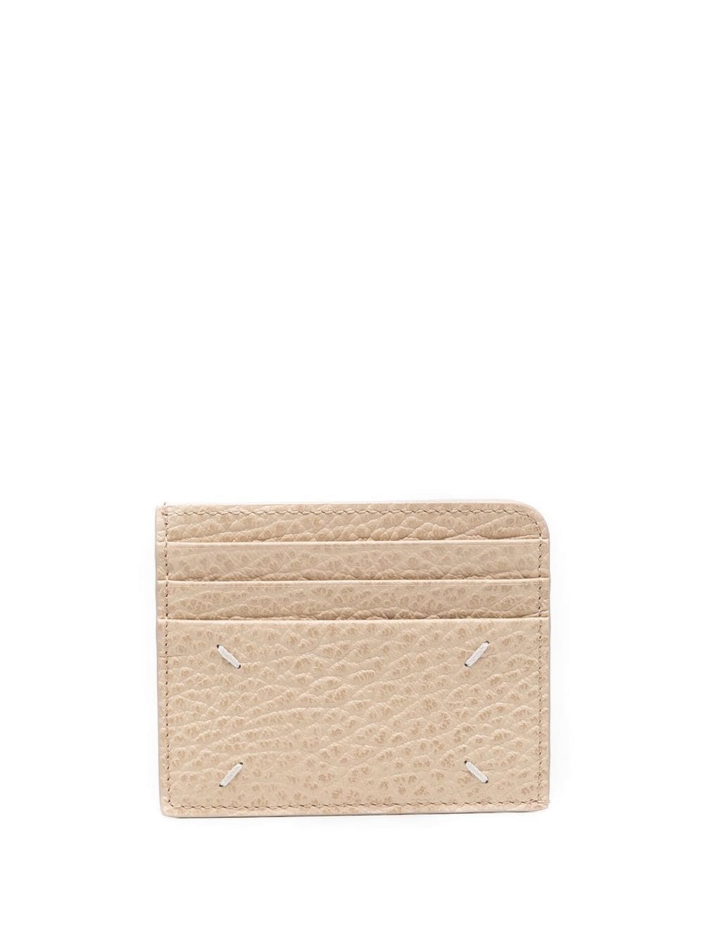 four-stitch logo cardholder - 1