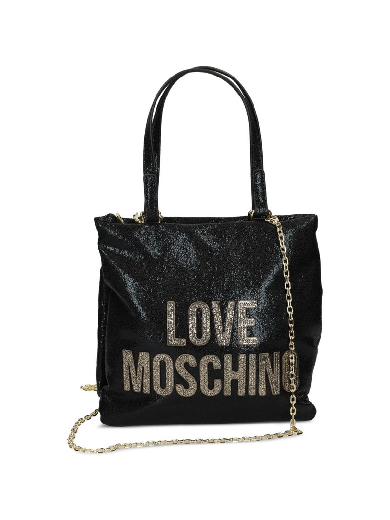 logo-lettering tote bag 6