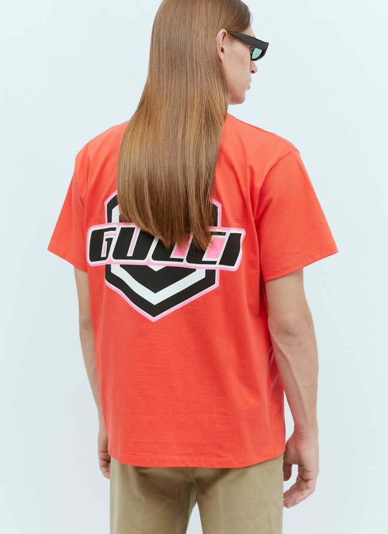 GUCCI Logo Emblems T-Shirt outlook