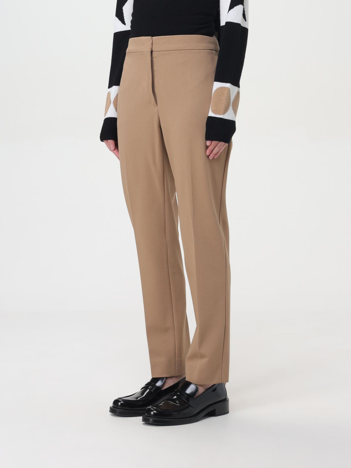 Max Mara Pants Woman Brown - 4