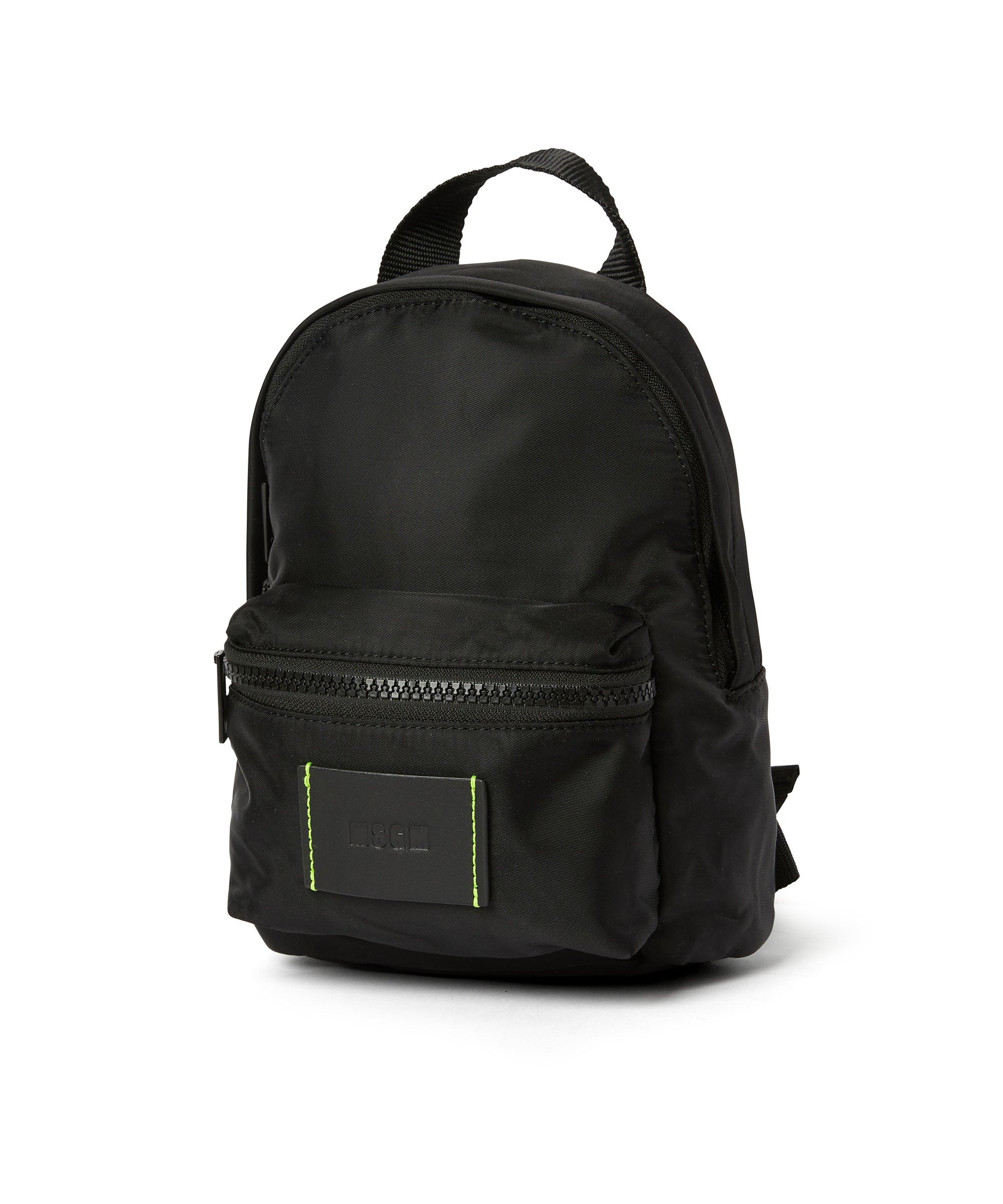MSGM signature nylon mini backpack 3