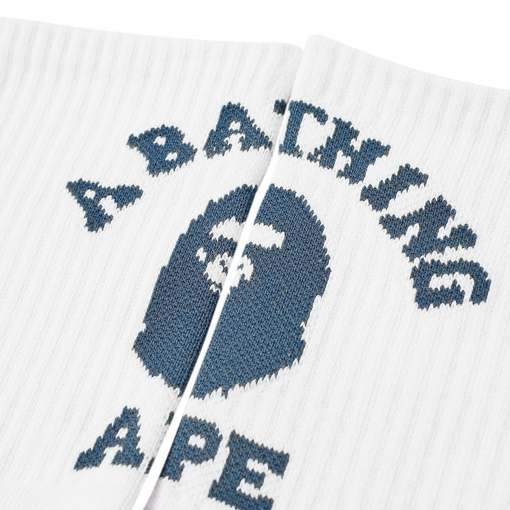 A Bathing Ape College Sock - 3