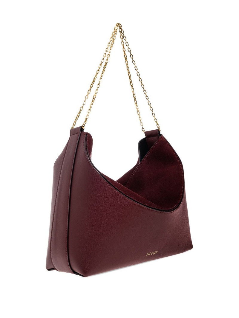 leather chain tote bag 1
