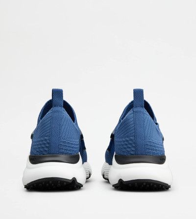 Tod's KATE SNEAKERS IN TECHNICAL FABRIC - BLUE outlook