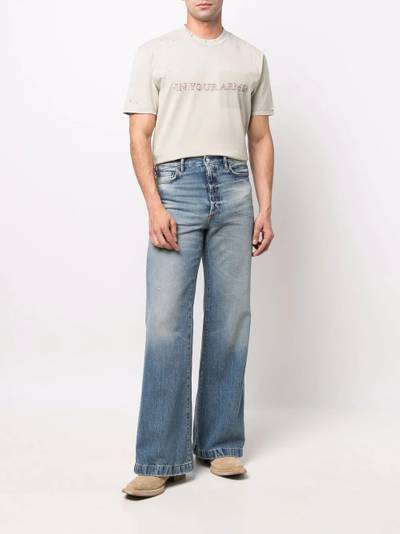 Acne Studios wide-leg denim jeans outlook