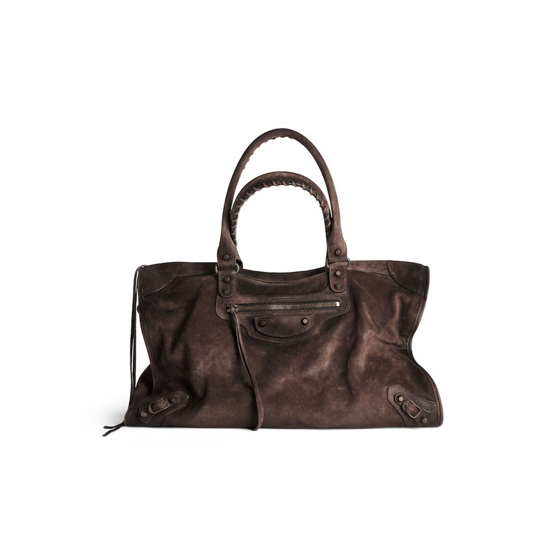 Men's Le City Bag Large in Light Espresso 1