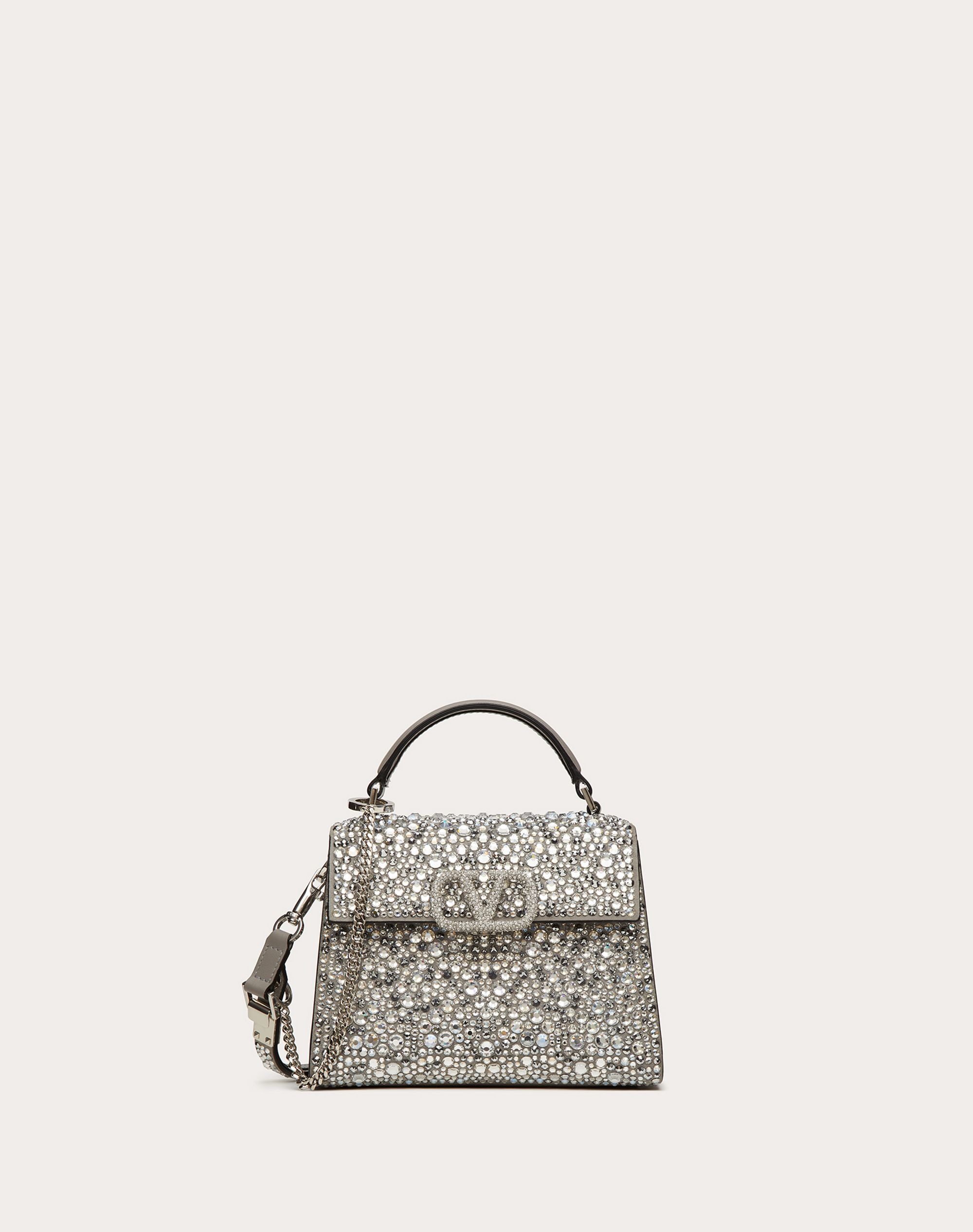 VSLING MINI HANDBAG WITH SPARKLING EMBROIDERY - 1