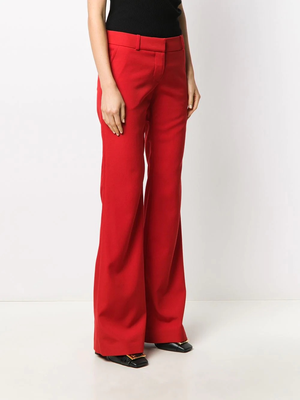 flared leg trousers - 3