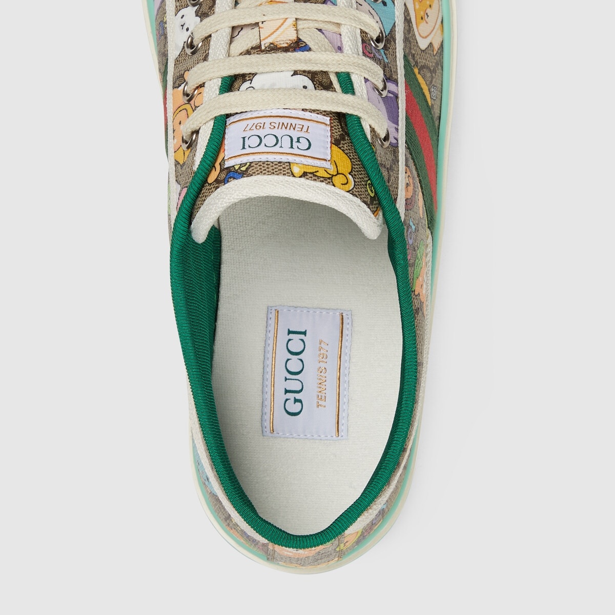 Men's Gucci Tennis 1977 animal print - 3