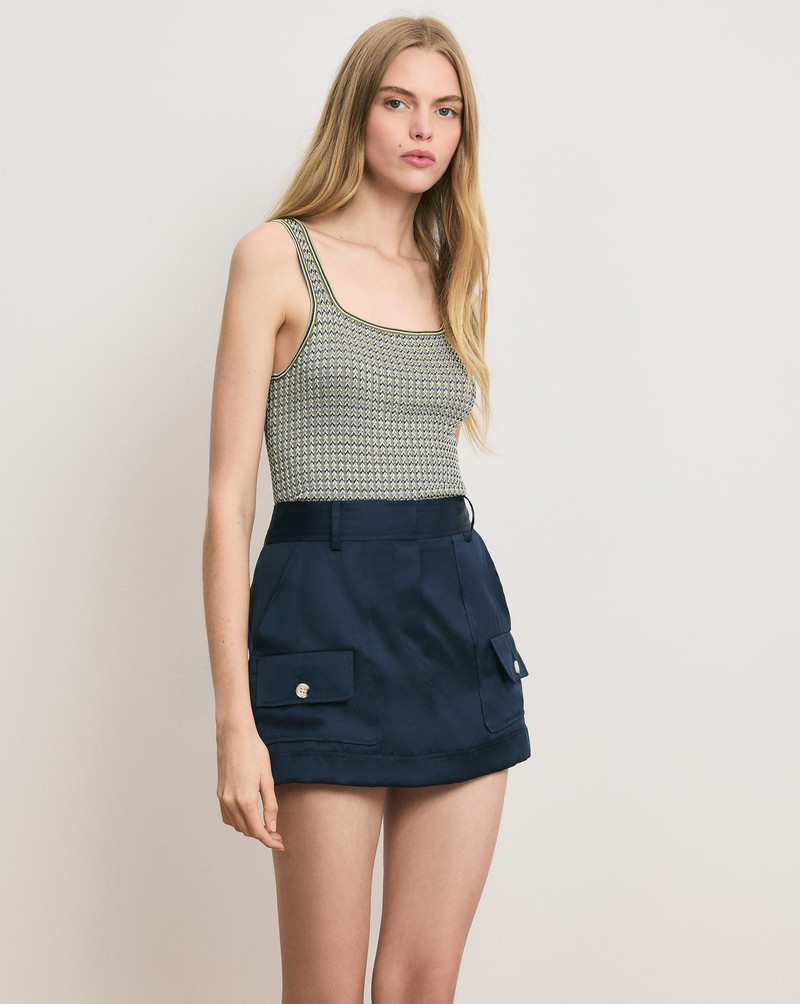 VERONICA BEARD FELINA MINI SKORT outlook