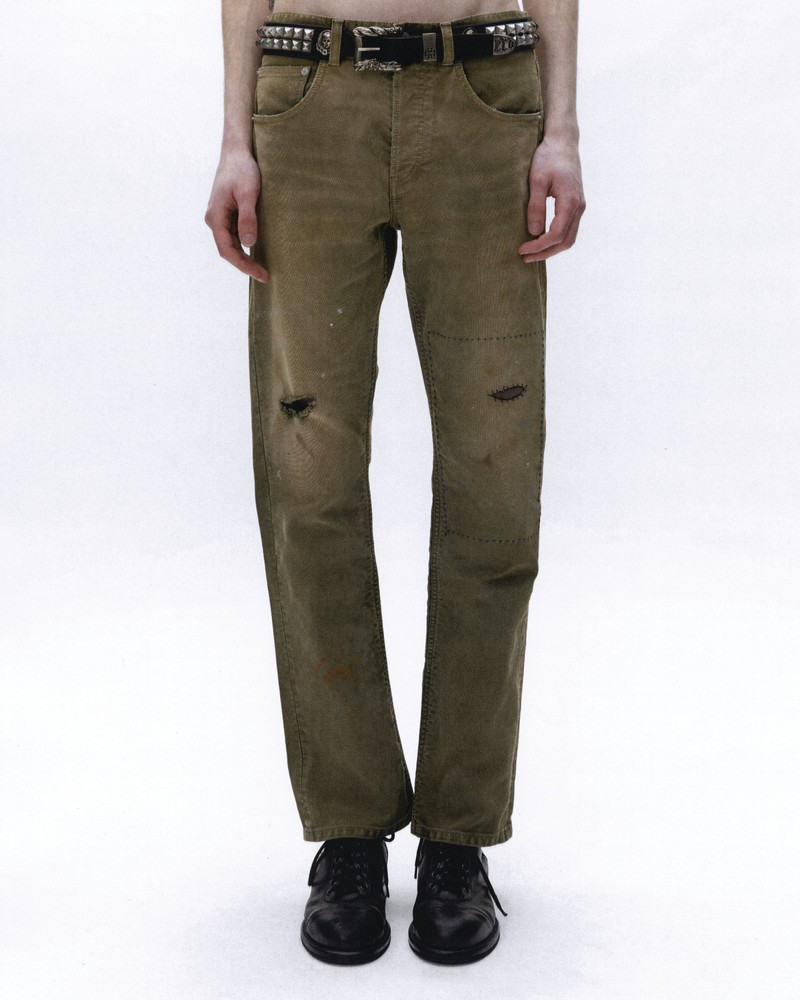TWILL FLARE JEANS 3