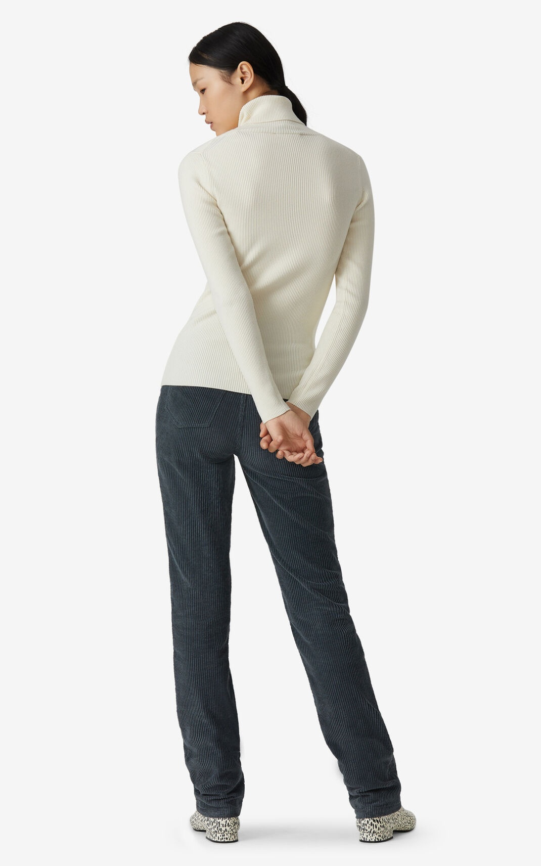 Tiger Crest roll-neck jumper - 4
