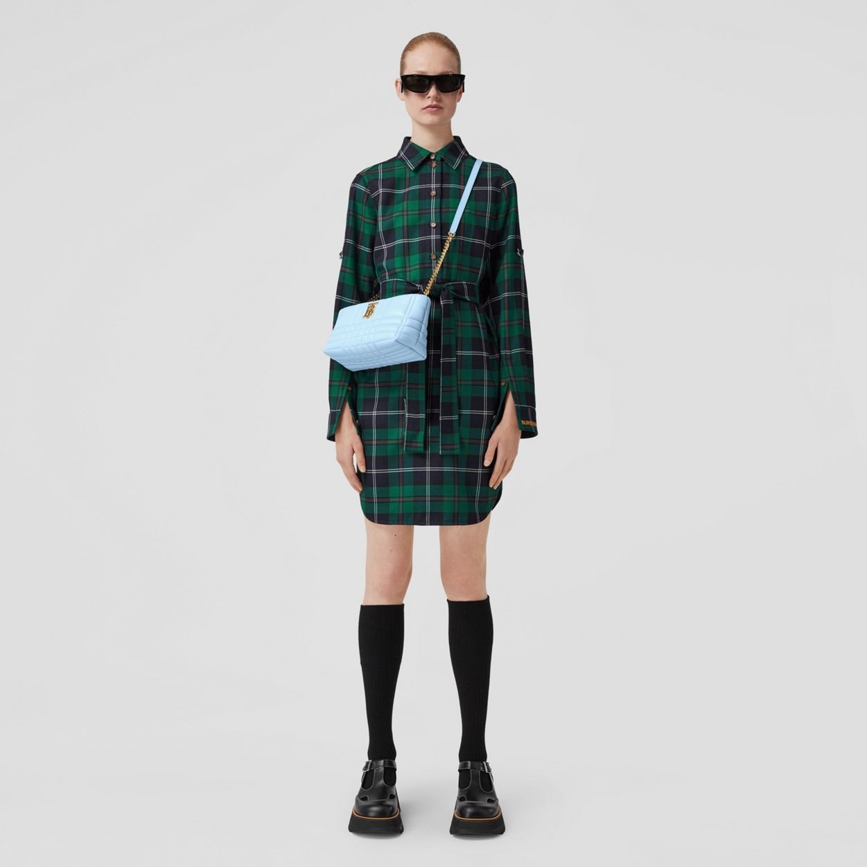 Small Quilted Lambskin Soft Lola Bag - 5