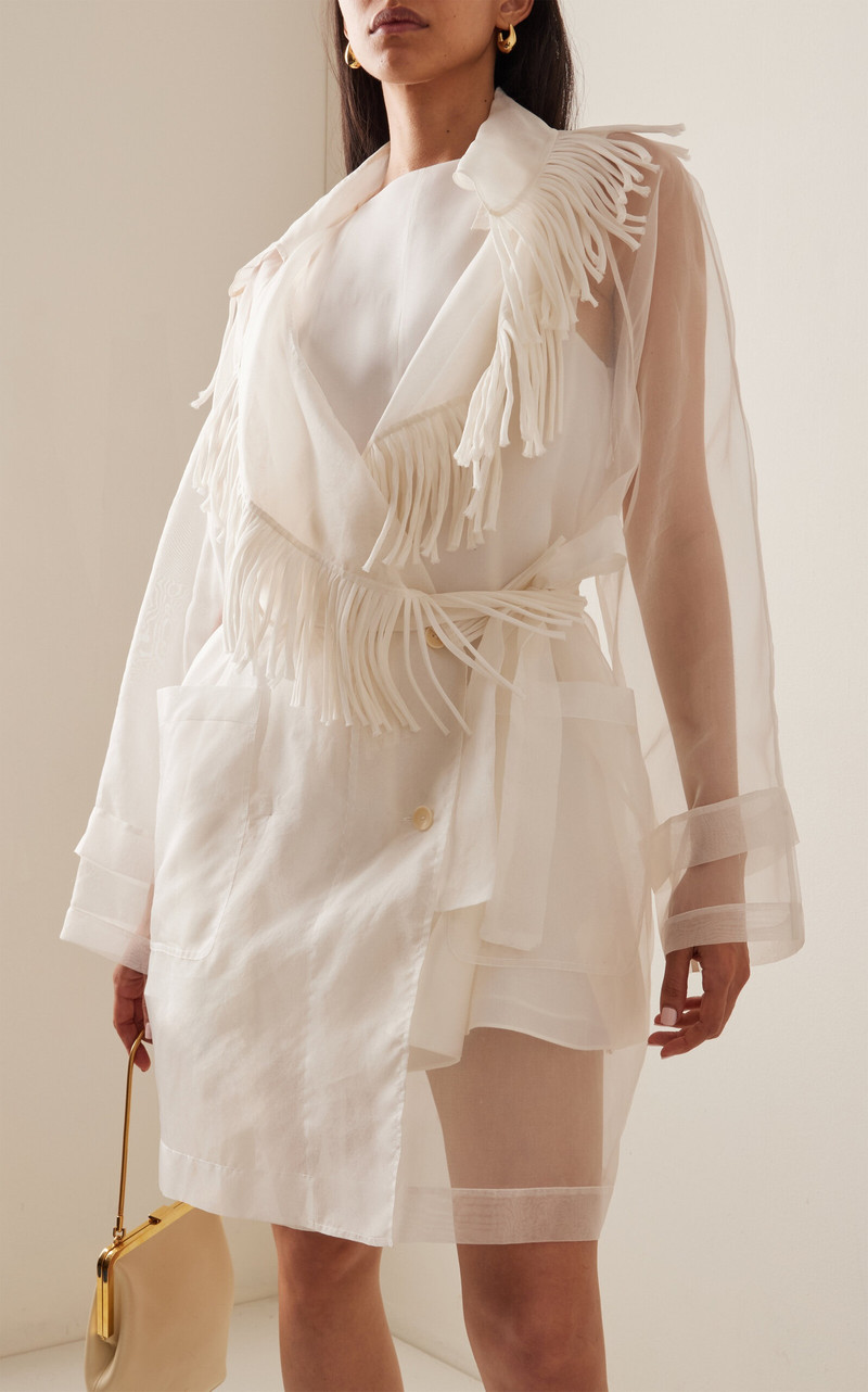 Commission Silk Coat white 3