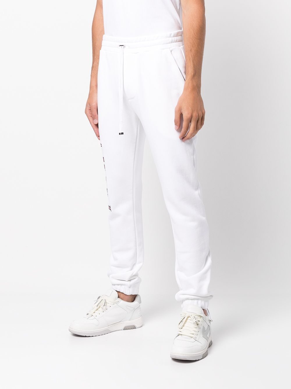 embroidered-logo sweatpants - 3