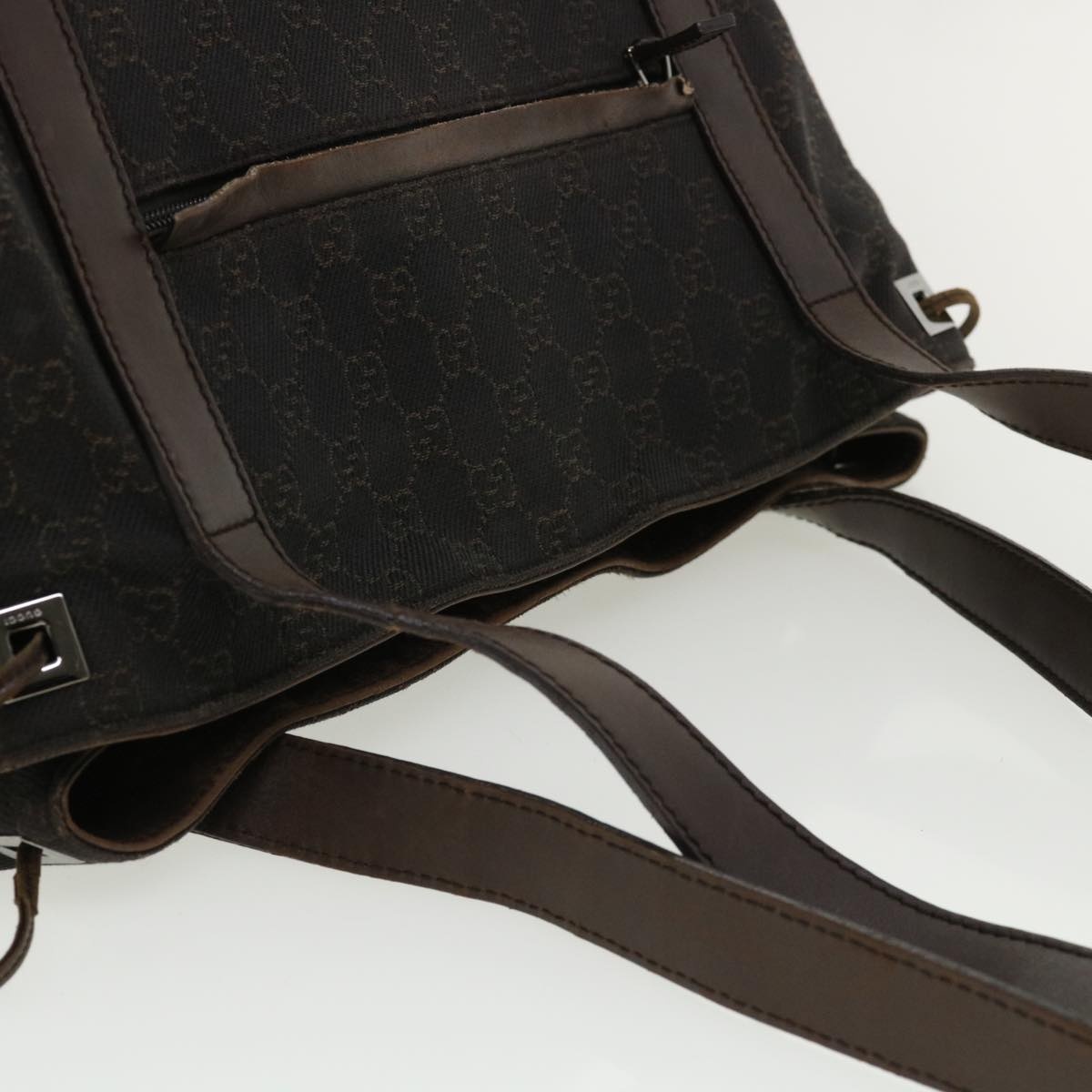GUCCI GG Canvas Tote Bag Brown 30501 203419 30501 203419 - 7