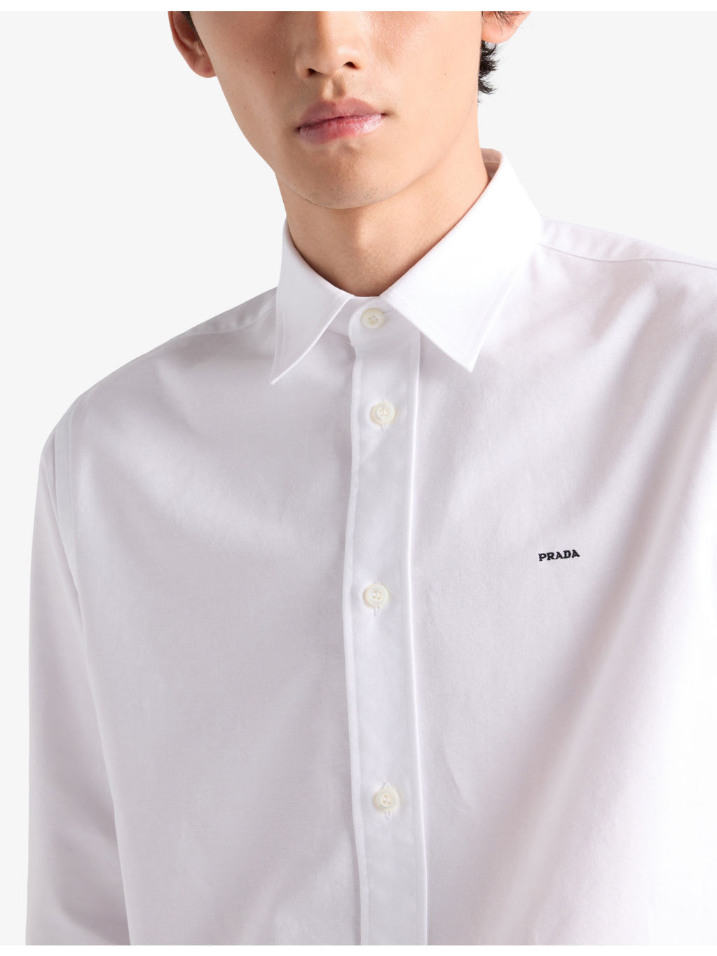 Logo-Embroidered Classic-Fit Cotton Shirt - 4