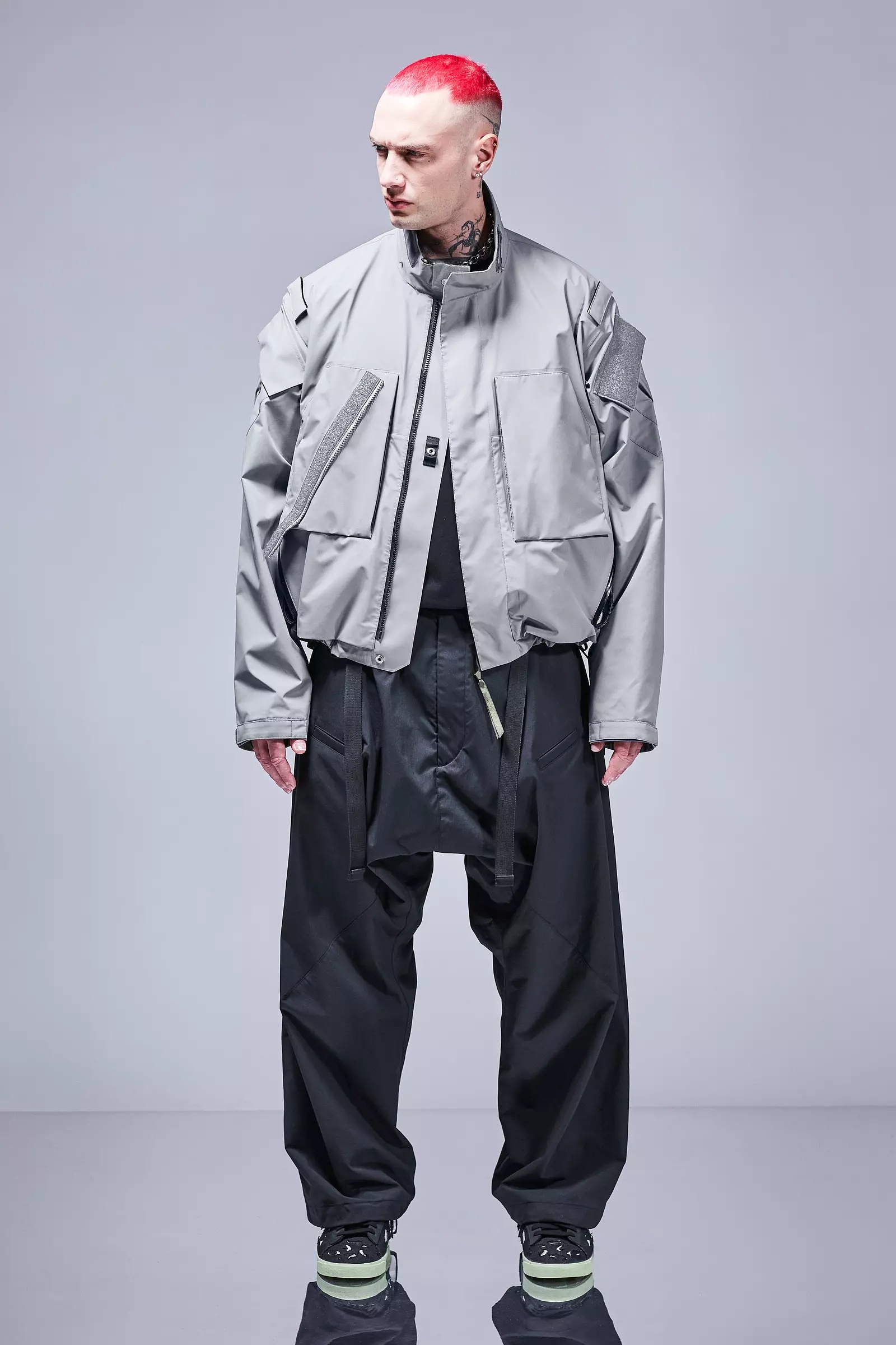 J14-GT 3L Gore-Tex Interops Jacket Hellgrau - 11