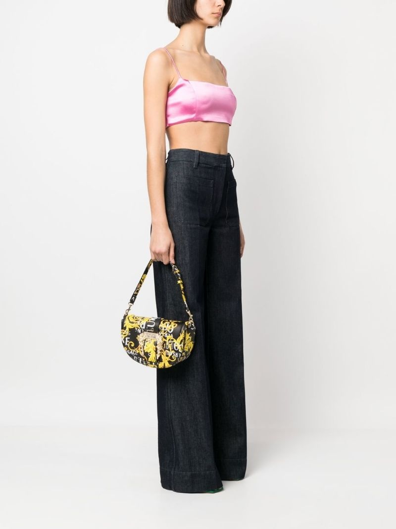 Logo Couture print crossbody bag - 4