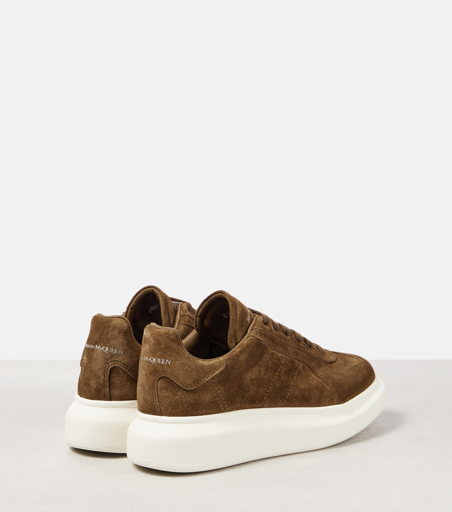 Suede platform sneakers - 2