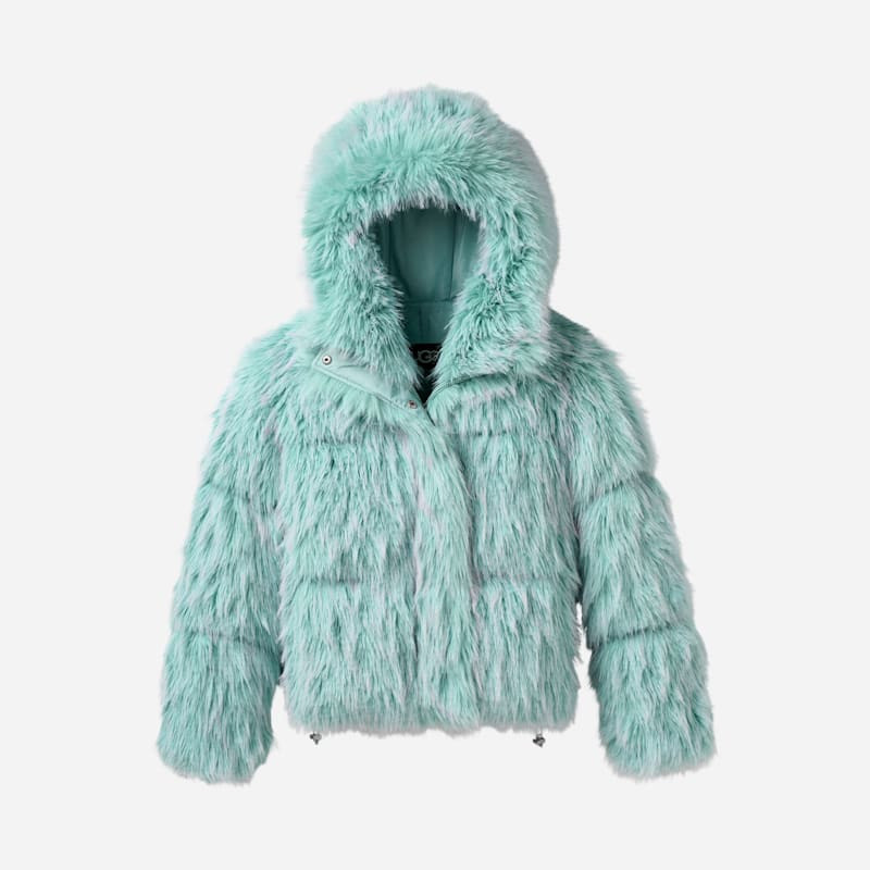 ® Women's Ronney High Pile Tipped Jacket Polyester in Fountain 1