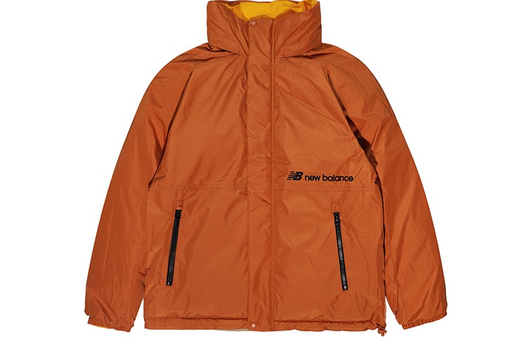 New Balance Classic Trend Two Sides Puffer Jacket 'Orange Brown' NP943043-MY - 3