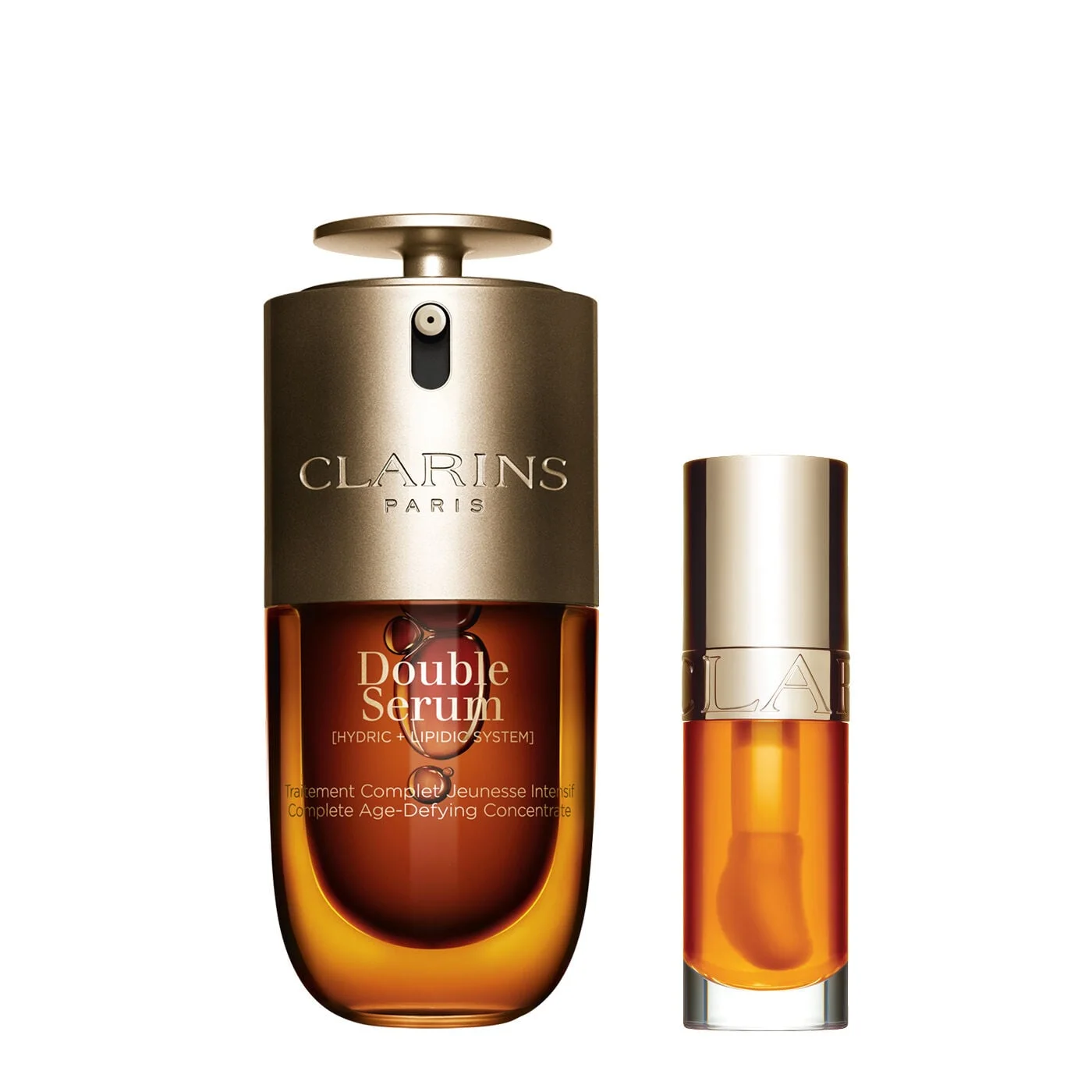 Iconic Bundle | Featuring Double Serum & Lip Comfort Oil | Award-Winning Anti-Aging Serum & Lip Oil - 1