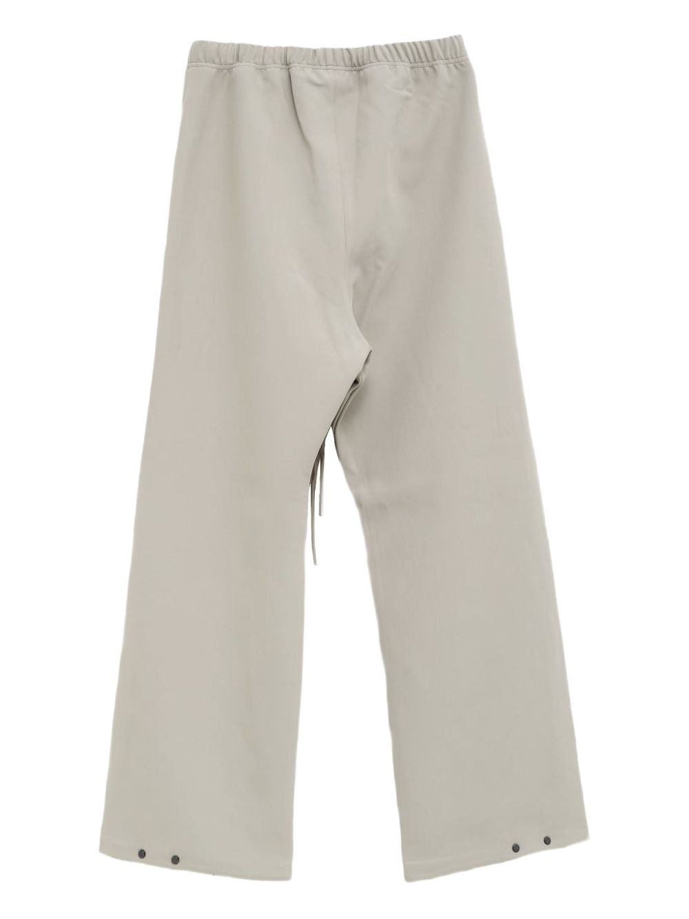drawstring side-split trousers - 2
