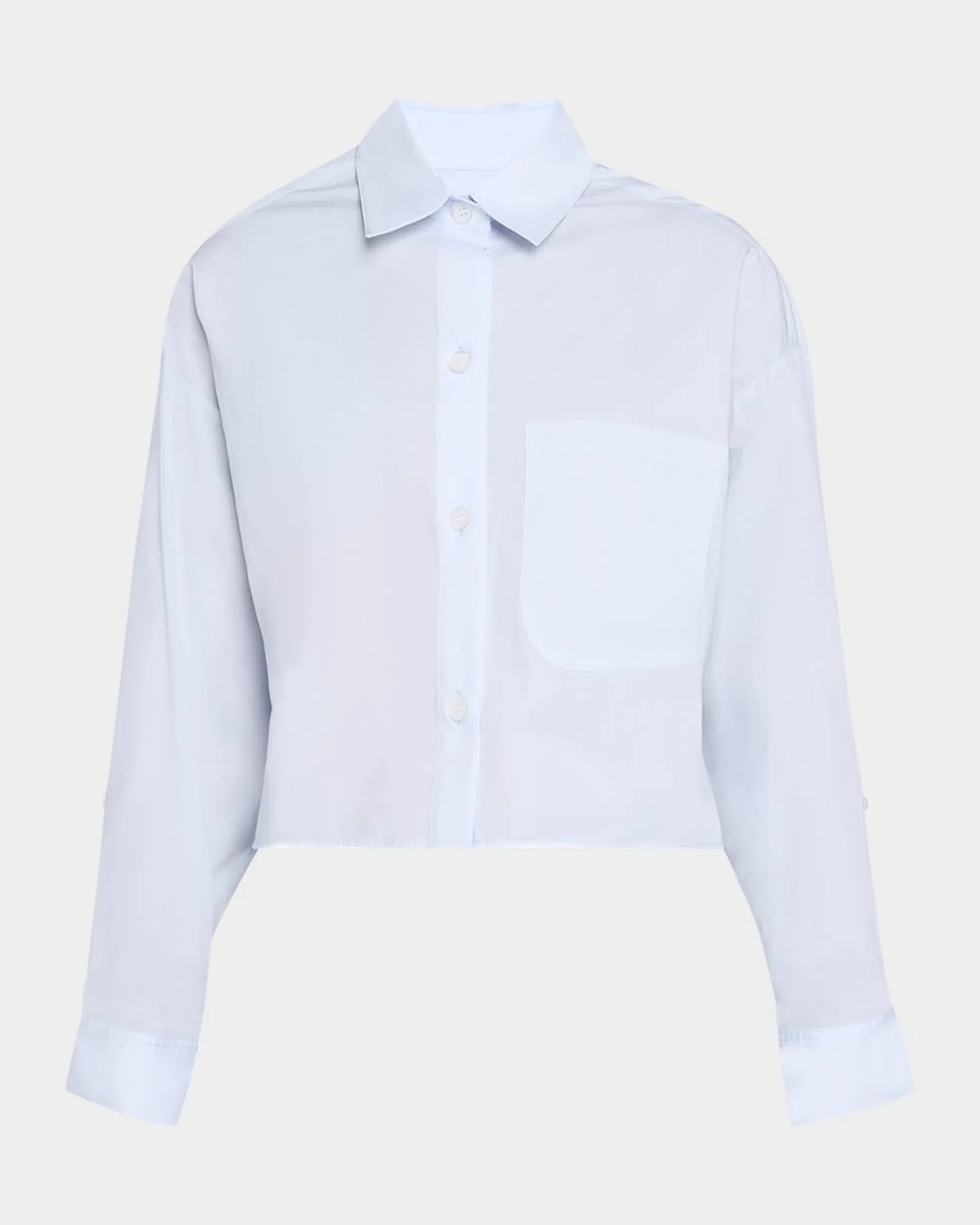 Soon To Be Ex Superfine Cotton Button-Front Shirt - 1
