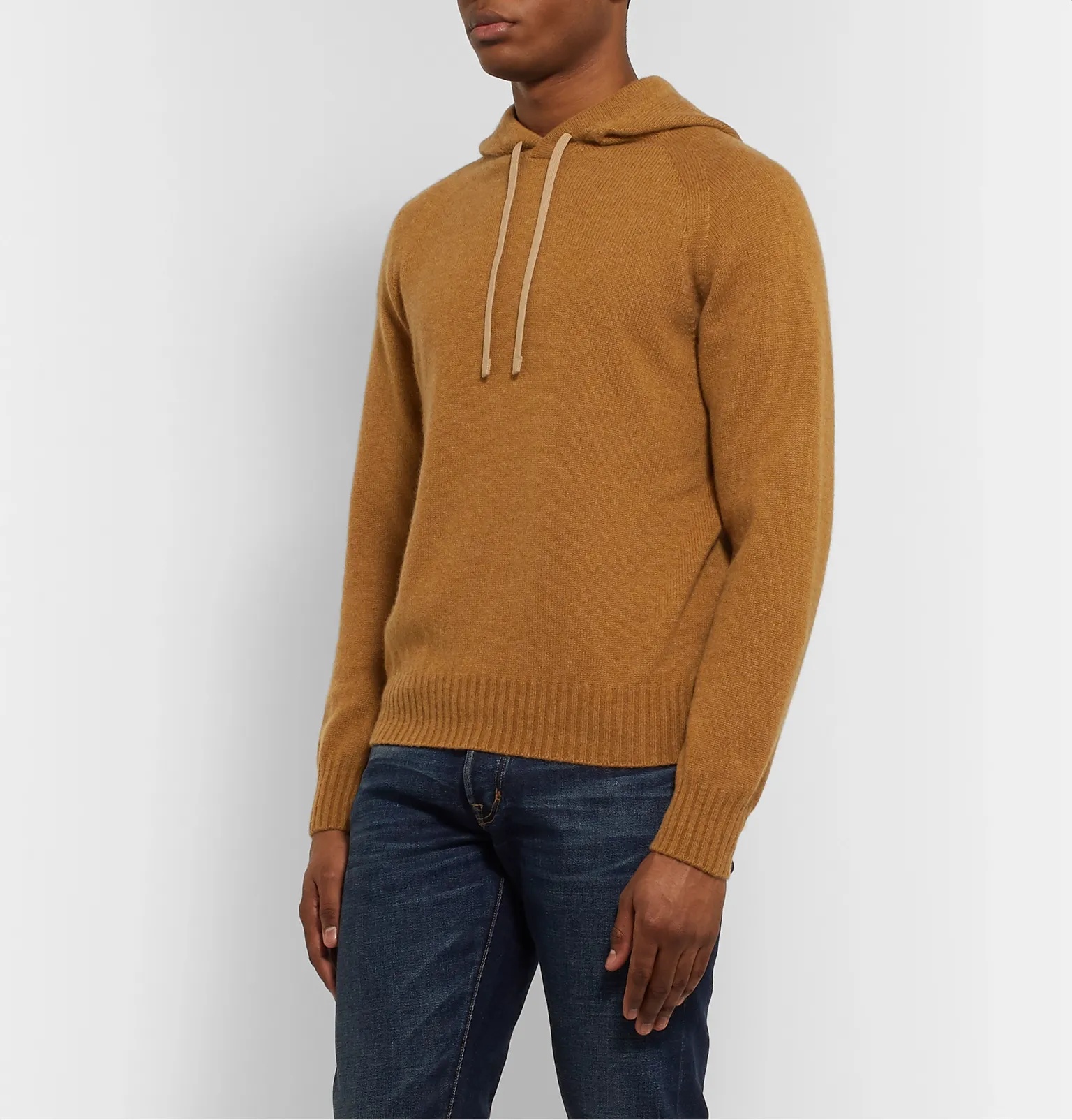 Slim-Fit Cashmere Hoodie - 10