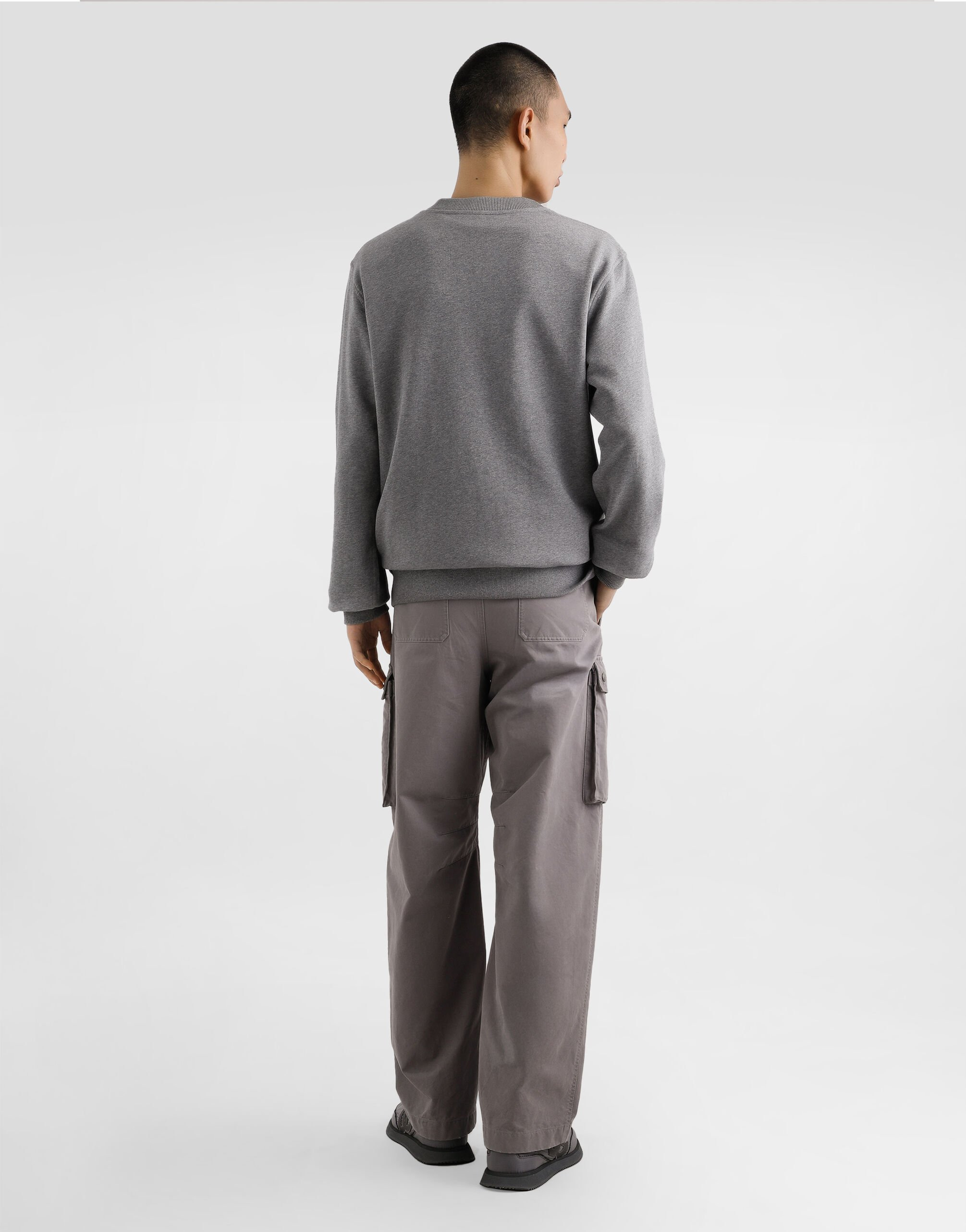 Cotton sweatshirt with embroidery - 3